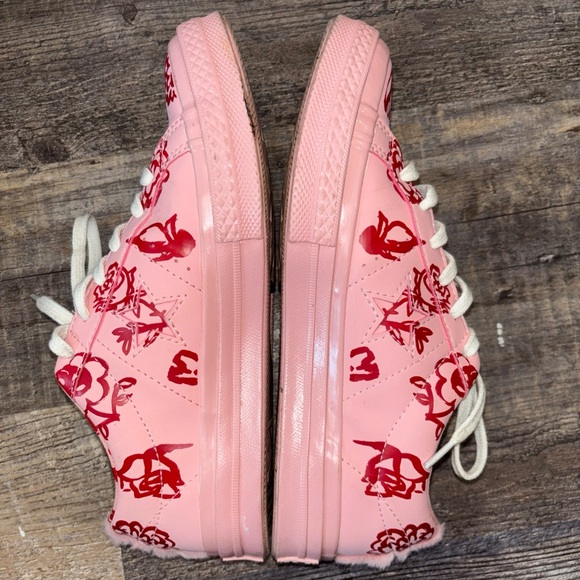 Converse x Shrimps One Star Ox sneakers Size 7 Powder Pink - Picture 6 of 7